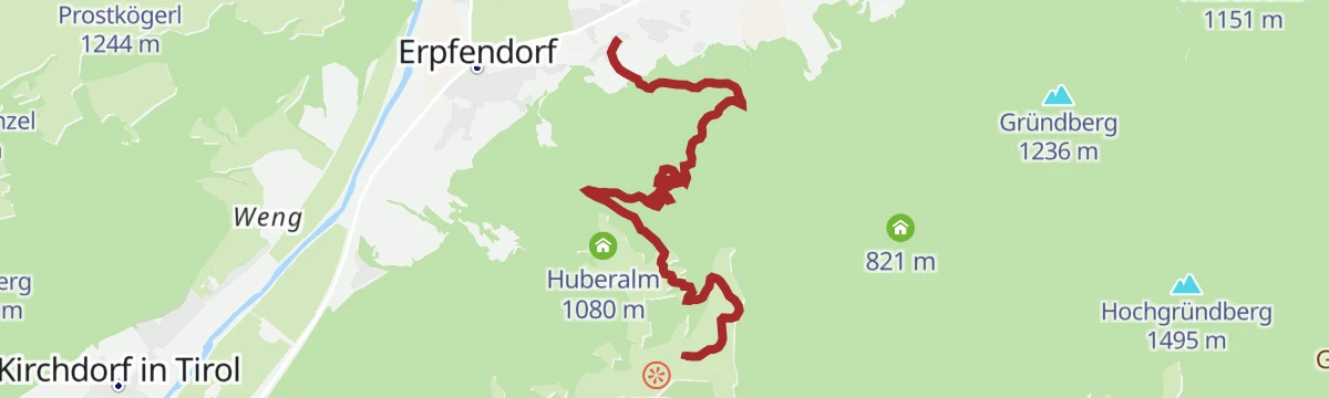 Route map: 266 | Angerlalm